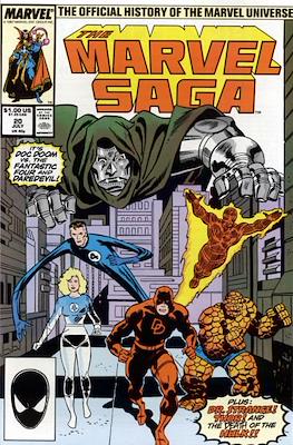 The Marvel Saga The Official History of The Marvel Universe (Comic Book) #20