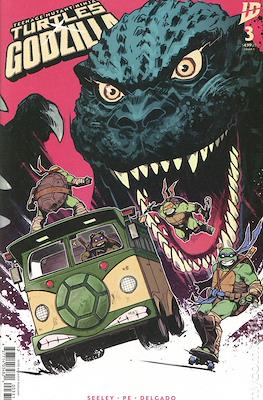 Teenage Mutant Ninja Turtles x Godzilla (Variant Cover) #3.1
