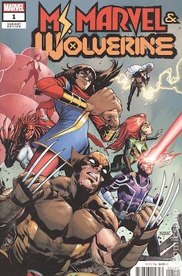 Ms. Marvel & Wolverine (Variant Cover) #1.2