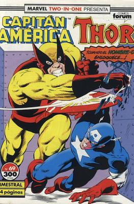 Capitán América Vol. 1 / Marvel Two-in-one: Capitán America & Thor Vol. 1 (1985-1992) (Grapa 32-64 pp) #69