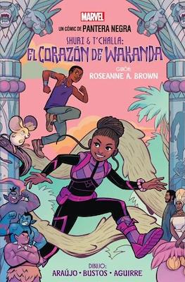 Shuri & T'Challa El corazón de Wakanda. Marvel Scholastic (Rústica 120 pp)