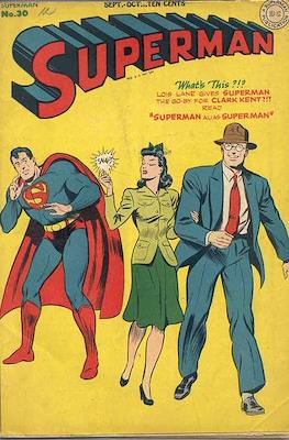 Superman Vol. 1 / Adventures of Superman Vol. 1 (1939-2011) #30