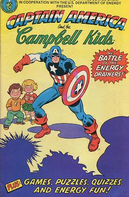 Captain America and the Campbell Kids