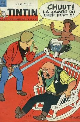 Tintin / Le journal Tintin #758