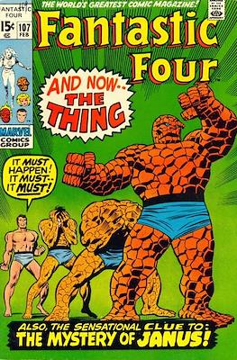 Fantastic Four Vol. 1 (1961-1996) (saddle-stitched) #107