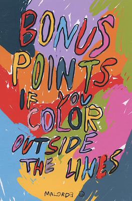 Bonus points if you color outside the lines