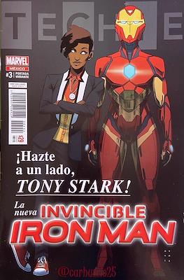 Invincible Iron Man (2017-2018 Portada variante) (Grapa) #3