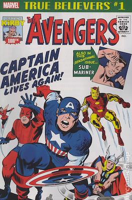 True Believers Kirby 100th Captain America Lives Again