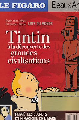 Le Figaro - Beaux Arts: Tintin à la découverte des grandes civilisations