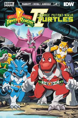 Mighty Morphin Power Rangers Teenage Mutant Ninja Turtles II (Variant Covers) #4.1