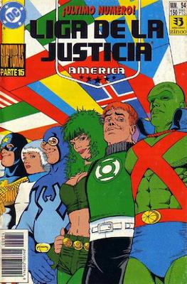 Liga de la Justicia / Liga de la Justicia internacional / Liga de la Justicia de América (1988-1992) #54