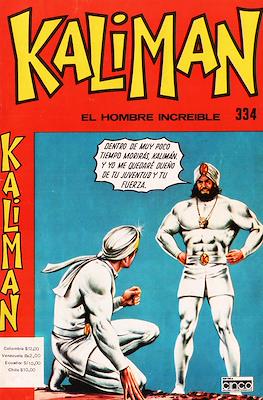 Kaliman el hombre increíble #334