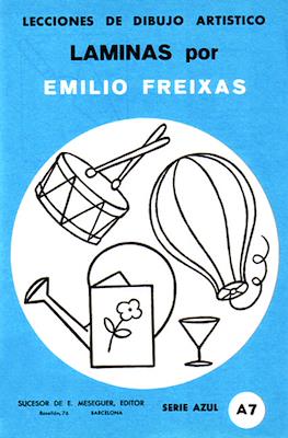 Lecciones de dibujo artístico. Láminas por Emilio Freixas - Serie azul #A7
