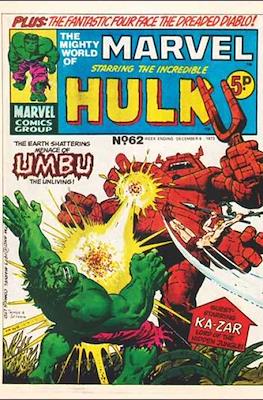 The Mighty World of Marvel / Marvel Comic / Marvel Superheroes #62
