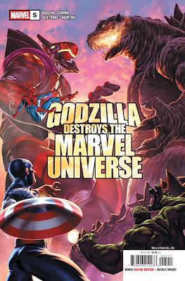 Godzilla Destroys the Marvel Universe #5