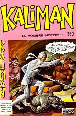Kaliman el hombre increíble #260