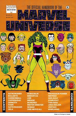 The Official Handbook of the Marvel Universe Master Edition #6