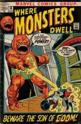 Where Monsters Dwell Vol.1 (1970-1975) #16