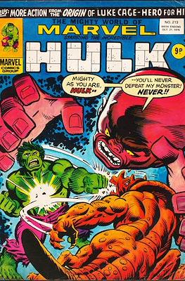 The Mighty World of Marvel / Marvel Comic / Marvel Superheroes #213