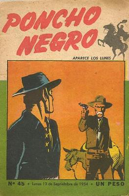 Poncho negro #45