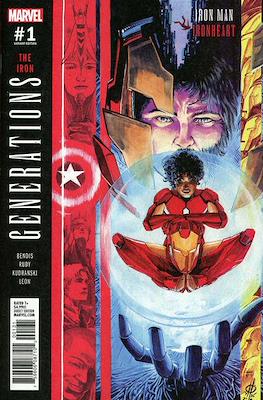 Generations - The Iron Iron Man and Ironheart (Variant Cover) #1.1