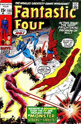 Fantastic Four Vol. 1 (1961-1996) (saddle-stitched) #105