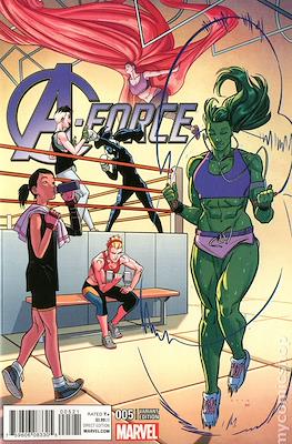 A-Force Vol. 2 (Variant Cover) (Comic Book) #5