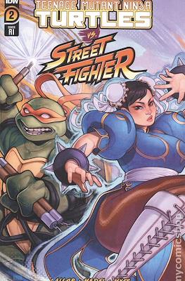 Teenage Mutant Ninja Turtles vs Street Fighter (Variant Covers) #2.02