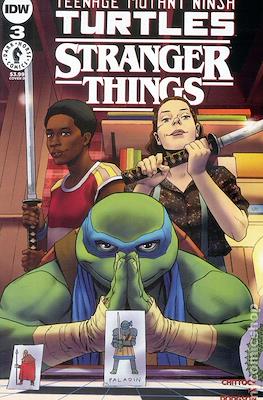 Teenage Mutant Ninja Turtles x Stranger Things (Variant Cover) #3.2