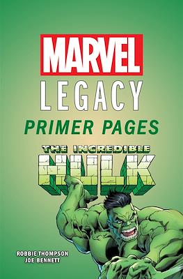 Incredible Hulk: Marvel Legacy Primer Pages
