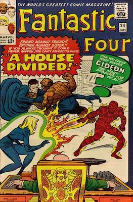 Fantastic Four Vol. 1 (1961-1996) (saddle-stitched) #34