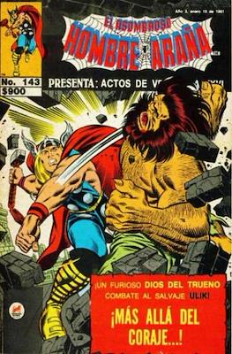 El Asombroso Hombre Araña presenta #143