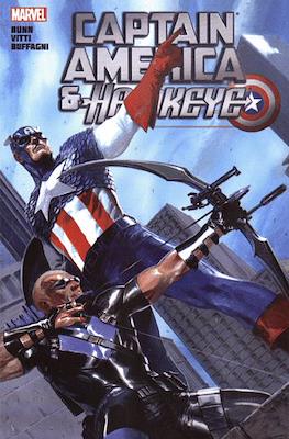 Captain America and Hawkeye