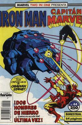 Iron Man Vol. 1 / Marvel Two-in-One: Iron Man & Capitán Marvel (1985-1991) (Grapa 36-64 pp) #44