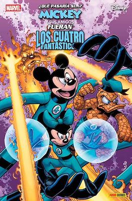 ¿Qué pasaría si...? Mickey y sus amigos fueran Los Cuatro Fantásticos (Portadas variantes)