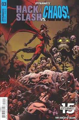 Hack/Slash vs Chaos (Variant Cover) #3.1