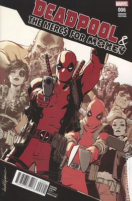 Deadpool & the Mercs for Money (2016-2017 Variant Cover) #6