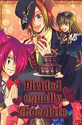 Divided equally chocolate