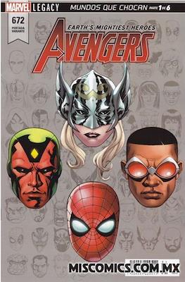 The Avengers (2017- 2018 Portadas variantes) #672.4
