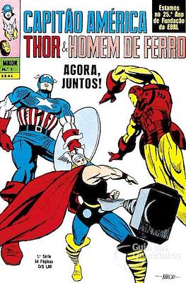 A Maior: Capitão América, Thor e Homem de Ferro
