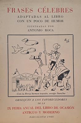 Frases célebres adaptadas al libro con un poco de humor