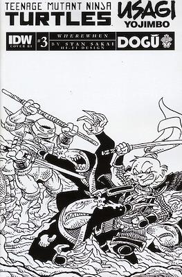 Teenage Mutant Ninja Turtles/Usagi Yojimbo - Wherewhen (Variant Covers) #3.3
