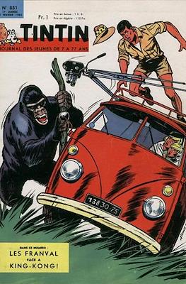 Tintin / Le journal Tintin #851
