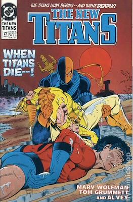 The New Teen Titans Vol. 2 / The New Titans (Comic Book) #72
