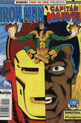 Iron Man Vol. 1 / Marvel Two-in-One: Iron Man & Capitán Marvel (1985-1991) (Grapa 36-64 pp) #42