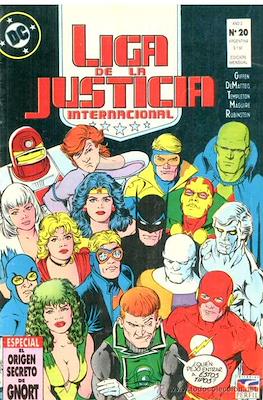 Liga de la Justicia Internacional - Liga de la Justicia América (Grapa) #20
