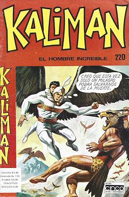 Kaliman el hombre increíble #220