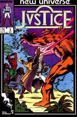 Justice. New Universe (1986) #5