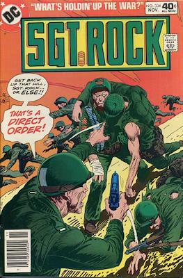 Our Army at War (1952-1976) / Sgt. Rock Vol. 1 (1976-1988) #334