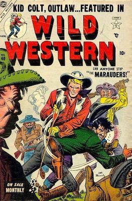 Wild West / Wild Western (1948–1957) #40